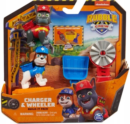 Zestaw Figurek Charger i Wheeler Rubble i jego Ekipa - Spin Master