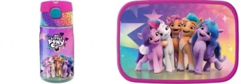 MY LITTLE PONY ZESTAW ŚNIADANIOWY BIDON +ŚNIADANIÓWKA dla dziewczynki