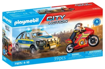 Playmobil Pościg policyjnym pick-upem 71875