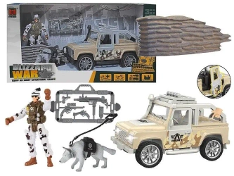 Jeep wojskowy z akcesoriami - ADAR