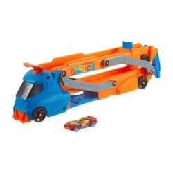 Hot Wheels Miejski transporter + auto - Mattel