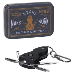 Multitool kieszonkowy z latarką - Gentlemen's Hardware