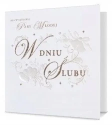 Karnet kwadratowy Ślub - Pan Dragon