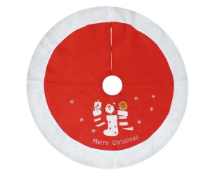 Mata pod choinkę czerwona 80cm - Godan