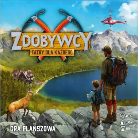 Zdobywcy Tatry dla Każdego Gra planszowa - Praca zbiorowa