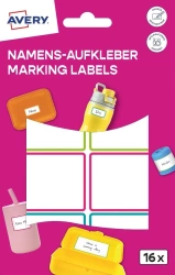 Naklejki do oznaczania - 48x34mm 16 naklejek - Zdesign