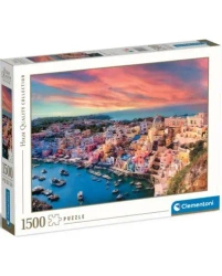 Puzzle 1500 HQ Picturesque Procida Island - Clementoni
