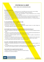 eBook Instrukcja bhp przy obsłudze kserokopiarki - Praca Zbiorowa