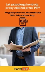 eBook Jak przebiega kontrola pracy zdalnej przez PIP? Przygotuj właściwą dokumentację BHP, żeby uniknąć kary - praca zbiorowa epub
