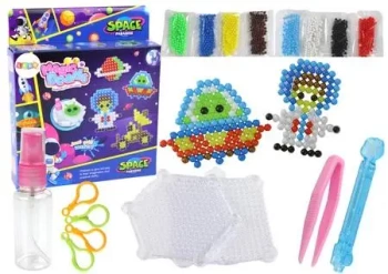 Zestaw koralików wodnych DIY kosmos - Leantoys