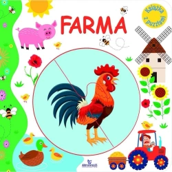 Książeczka z puzzlami. Farma - Ewelina Grzankowska