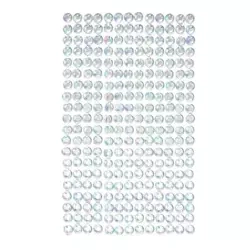 Kryształki samoprzylepne opalescent 6mm 260szt - Dalprint