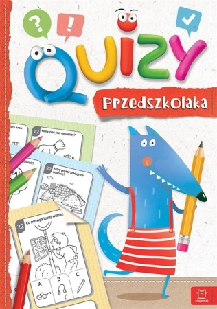 Quizy przedszkolaka. Czerwone - praca zbiorowa