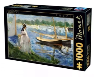 Puzzle 1000 elementów. Manet, Spacer nad jeziorem
