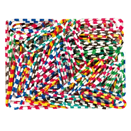 Paczka Spinacze biurowe okrągłe Zebra 28mm 100 szt 12 sztuk - Tetis