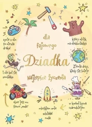 Karnet B6 Fajowy Dziadek - Henry