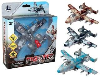 Samolot wojskowy metalowy MIX - ADAR