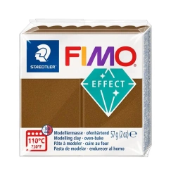 Masa termoutwardzalna Fimo Effect 57g brązowy - Staedtler