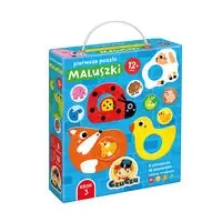 CzuCzu Pierwsze puzzle Maluszki dla dzieci 12m+ - Bright Junior Media