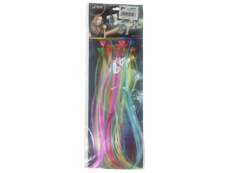 Warkoczyki doczepiane ze spinką 12szt - ADAR