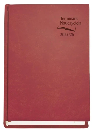 Terminarz Nauczyciela 2025/2026 bordo - Michalczyk i Prokop
