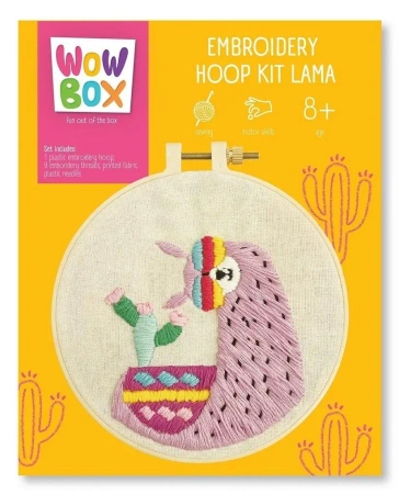 Wow Box. Zestaw do haftowania Lama - TM Toys