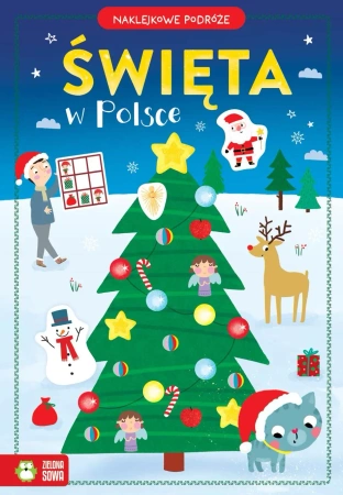 Naklejkowe podróże. Święta w Polsce - Agnieszka Matz