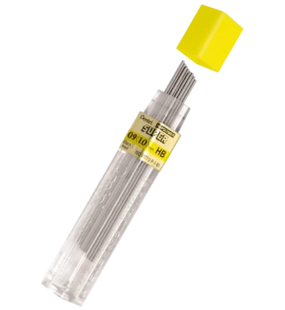Grafity do ołówka 0.9mm Hb Pentel pudełko A 12