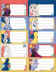 Naklejki na zeszyty Frozen - Beniamin