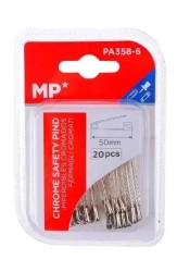 Agrafki srebrne 50mmx20szt - MP Main Paper