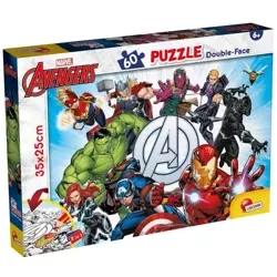 Puzzle 60 dwustronne Avengers - Lisciani