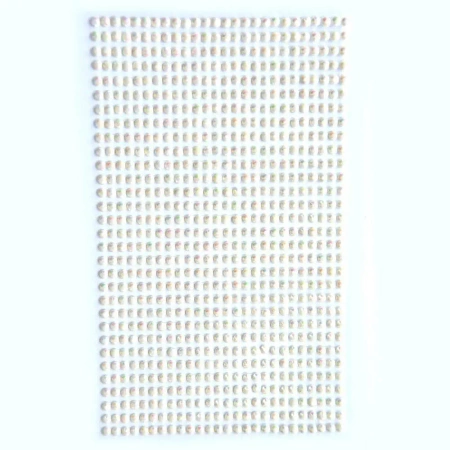 Kryształki samoprzylepne cream 3mm 806szt - Dalprint dpCraft