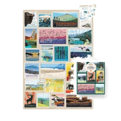 Puzzlove CzuCzu Polskie Parki Narodowe 1000el - Bright Junior Media