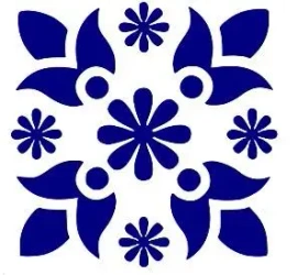 Szablon zmywalny ornament 20x30cm - Galeria Hobby