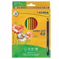 Ołówek Color Soft 4.0 Hangable 18 kolorów - Lyra
