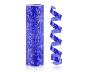 Serpentyna holograficzna granatowa 4m - Godan