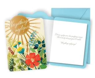 Karnet urodziny - Kukartka