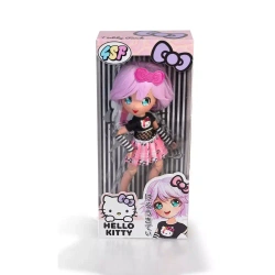 MANGA HELLO KITTY Fioletowa, lalka, 19.5 cm
