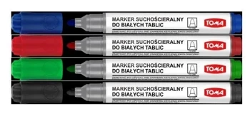 Marker do tablic 4 kolory TOMA