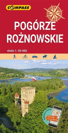 Mapa turystyczna - Pogórze Rożnowskie w.2022 - praca zbiorowa