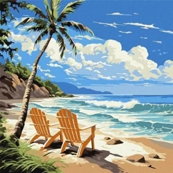 Malowanie po numerach - Świat dla zakochanych - Ideyka