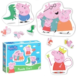 Puzzle Peppa Pig 3 in1 - Dodo
