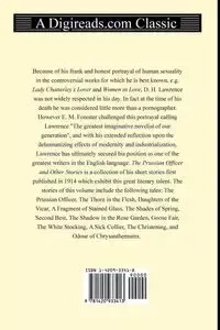 The Prussian Officer and Other Stories - Lawrence D. H.