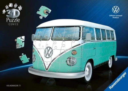 Puzzle 3D Iconics Volkswagen T1 - Ravensburger