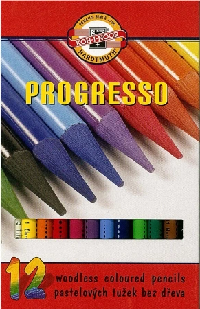 Kredki Progresso 12 kolorów - Koh-I-Noor