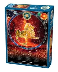 Puzzle 500 Znaki zodiaku Lew 112274 - Cobble Hill