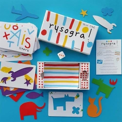Rysogra - kreatywna gra rysunkowa dla dzieci - Herve Tullet