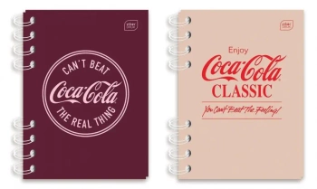 Notes na spirali 80K kratka Coca Cola (10szt) - INTERDRUK