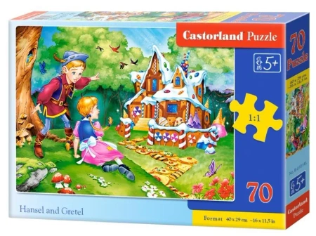 Puzzle 70 Jaś i Małgosia B-070145 - CASTOR