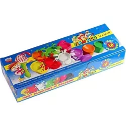 Farby plakatowe 12 kolorów - Titanum